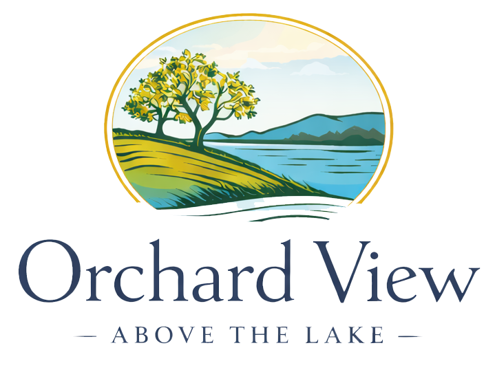 Orchard View Above the Lake logo