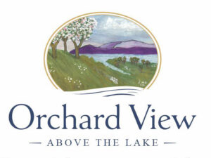 Orchard View Above the Lake